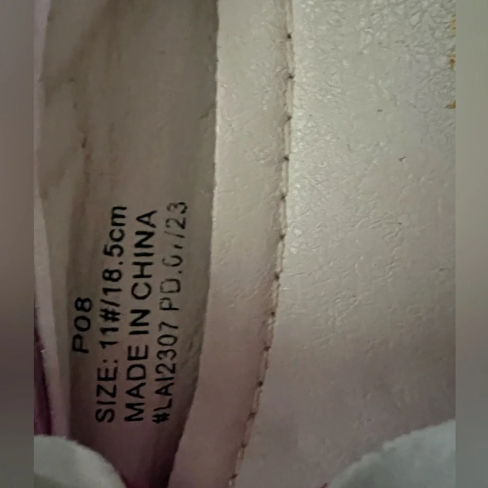 Girls pink dress shoes size 11